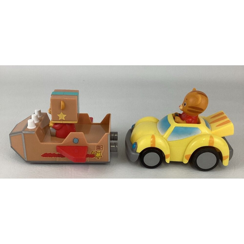 Daniel Tiger's Neighborhood Pull Back N Go Character Cars Rocket Vehicle Jakks - Picture 3 of 7